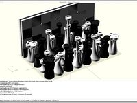 Turret Chess Set All-in-One by tbuser