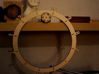 Laser Cut Gear O'Clock by Lazzorblade