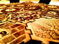 Lasercut tiles for Settlers of Catan by hudson