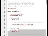 OpenSCAD syntax highlights in BBEdit/TextWrangler by michthom