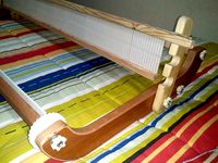 50% printed Loom (Textile mill) by eried