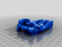 Anti-wobble bed holders for Rapman by chylld