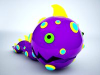 Purple Creature by mm41108