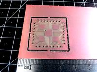 PCB cutting test for iModela by mah_digilife