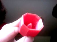 spiked drinking glass/cup shot glass by makerblot