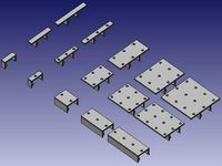 Parametric T-Slot Extrusion Clip by sparr