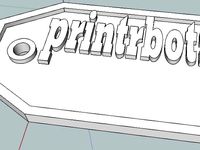 PrintrBot Name Tag by MrJohn