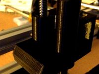 RepRap X-ends for Misumi leadscrews and Igus bushings by Pointedstick