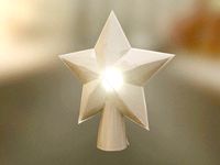 Holiday Star / tree topper by cheerioboy