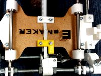 Y belt clamp with end stop by Weldingrod1