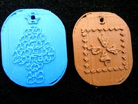 Medallions for Christmas by pmoews