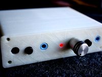 Enclosure for O2 Headphone Amplifier by jdslabs