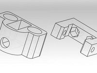 Orca Series adjustable Z-Axis endstop by raggie