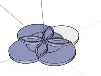 Geometric 4 Petal Flower by JoeyE