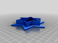 Star of David Cookie Cutter v2 by Delude