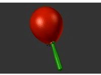 3d Printable Maraca Traditional - 2 Piece by beekeeper
