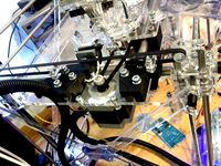 RapMan 3.x Y belt and X rod clamps by caesia