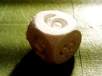 Six Sided Die by Aeva