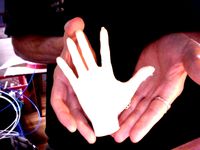 Large hand for puppets by owenscenic