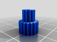 Replacement gears for an old Roomba 4200 series. by matrhint