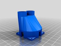 Directional 40mm fan mount for J Head MkIII nozzle by maakit
