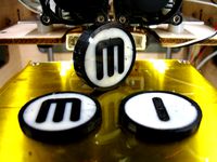 2 Color MakerBot Coin MK3 by tbuser