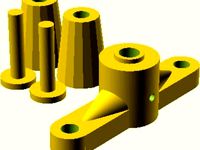 Hand Crank by PlanoRepRap