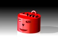 Smiley Key Chain by MatthewS