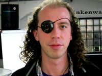 Talk Like a Pirate Day Eyepatch by wizard23