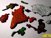 Asia map puzzle by chapulina