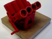 Printable V8 motor Stand by EndeavourCollegeSAKeller