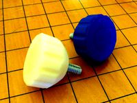 Knob With Encased Hex Head Screw by mdavey