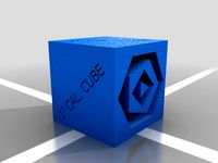UNIQUE 1in calibration cube by jchalo99