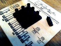 M3x16 to 606 bearing adapter by heronog