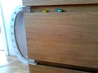 Marble Run adapter for Ikea Malm dresser by speedymollusc