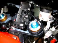 Garmin Zumo 550 gps forkmount by maakit