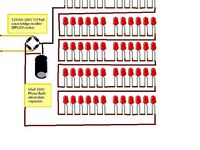 Unidirectional Low Wattage LED Circuit and Housing by matrhint