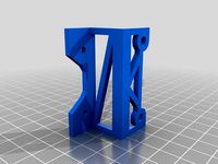 Makerbot Cupcake Fanholder by MatthewDannevik