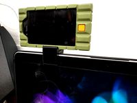 Iphone monitor clip by DieselG