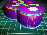 Multicoloured Heart Box for someone special. by RichRap