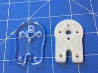 Arducopter motor mount for A-2830/12 motor by Octovir