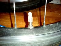 Bike tire valve cap for Presta valve by jsadusk