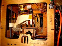 Printable Z-Stage for Makerbot / Cupcake CNC by Iwo