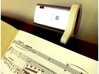 iPod Nano 5G Music Stand Mount by guavaroo
