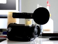 Zoom H1 Holder for Camcorder/DSLR by PeterZbinden