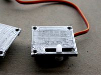 Servo Holder for HXT500 Servos by elk