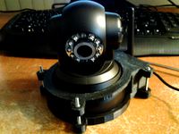 Webcam Mounting Bracket by ScribbleJ
