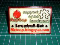 Business card - Layer selective colour 3D printing by RichRap