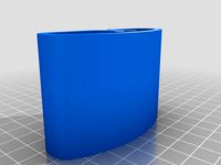 Sandpaper Holder (Round front with slide on clips) by M_G