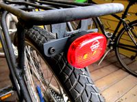Bike light to rack adapter plate by gpvillamil